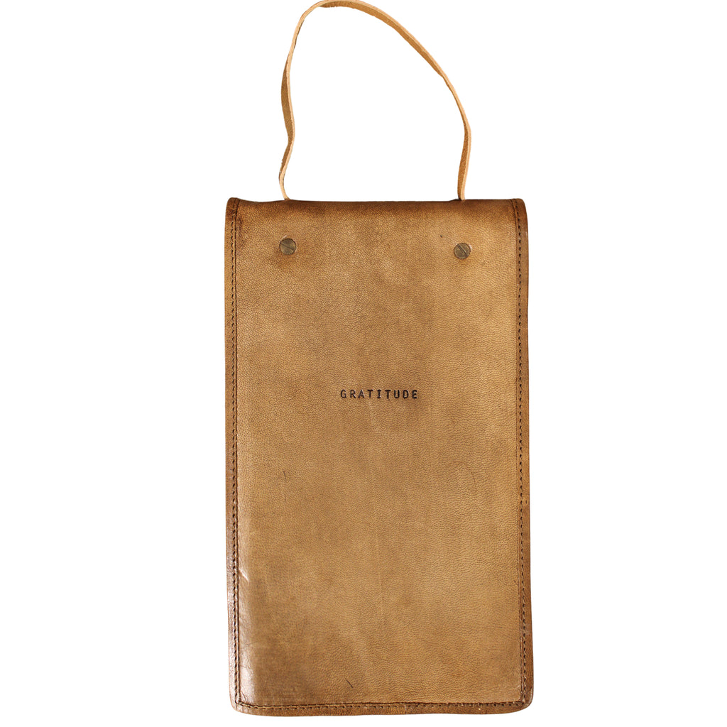 Hanging Leather Journals