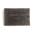 Happily Ever After - Leather Story Keeper 14"x10" - Slate