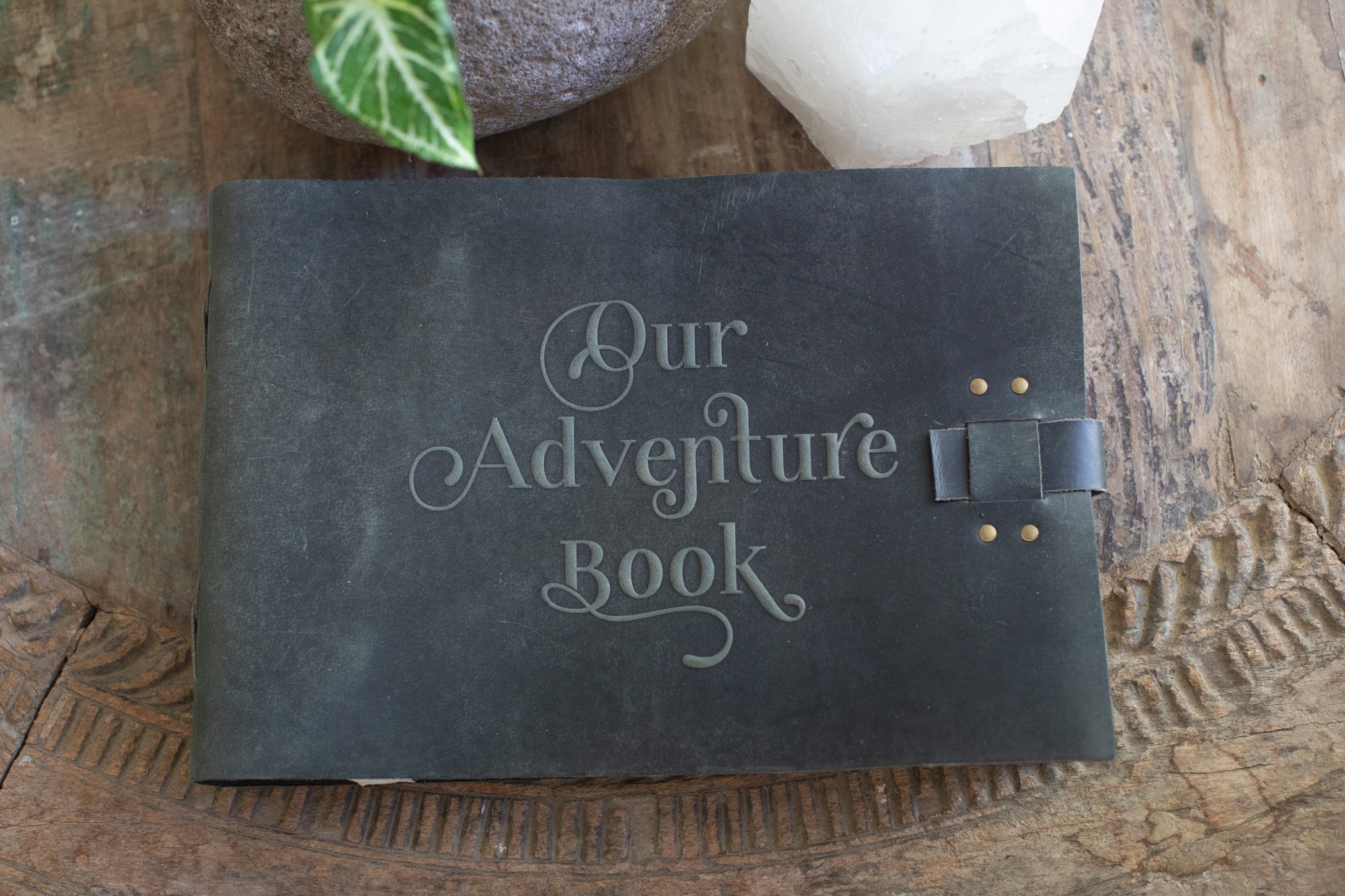 Our Adventure Leather Story Keeper - Slate