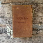A Gentleman Is One Signature Leather Desk Journal
