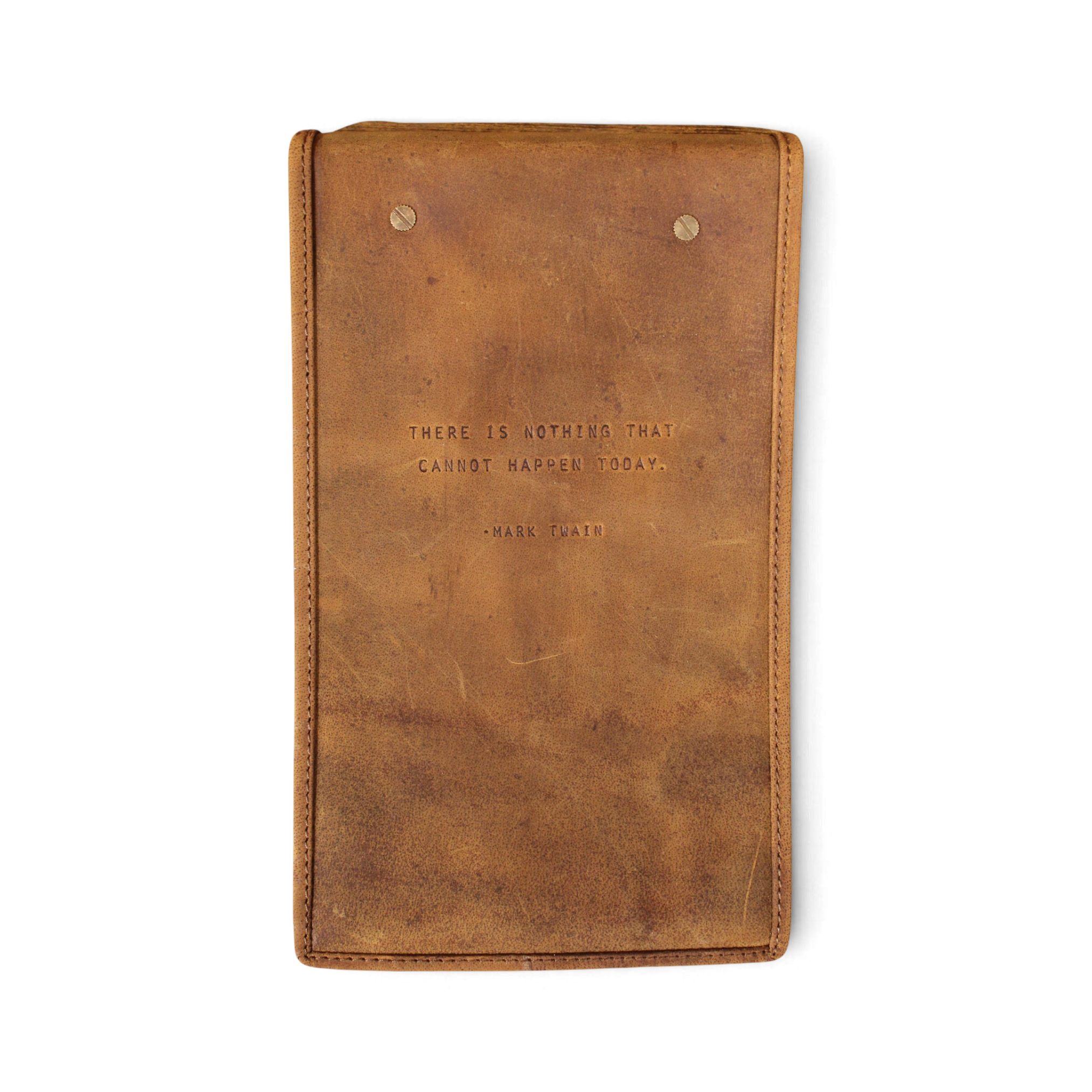 There is Nothing Signature Desk Leather Journal