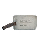 Leather Luggage Tags