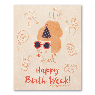 Happy Birth Week! Card