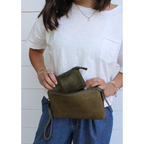 Scale Key Wallet  Moss