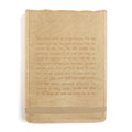 Large May Today There Be Peace Within Leather Journal - Honey