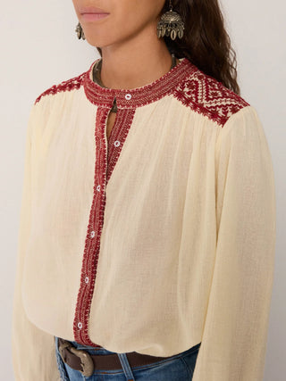 Charlotte Blouse- Rombo Rouge