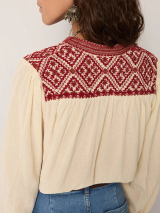 Charlotte Blouse- Rombo Rouge