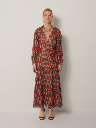 LouLou Dress- Volcano