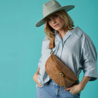 Hunter Medium Belt Bag, Whiskey
