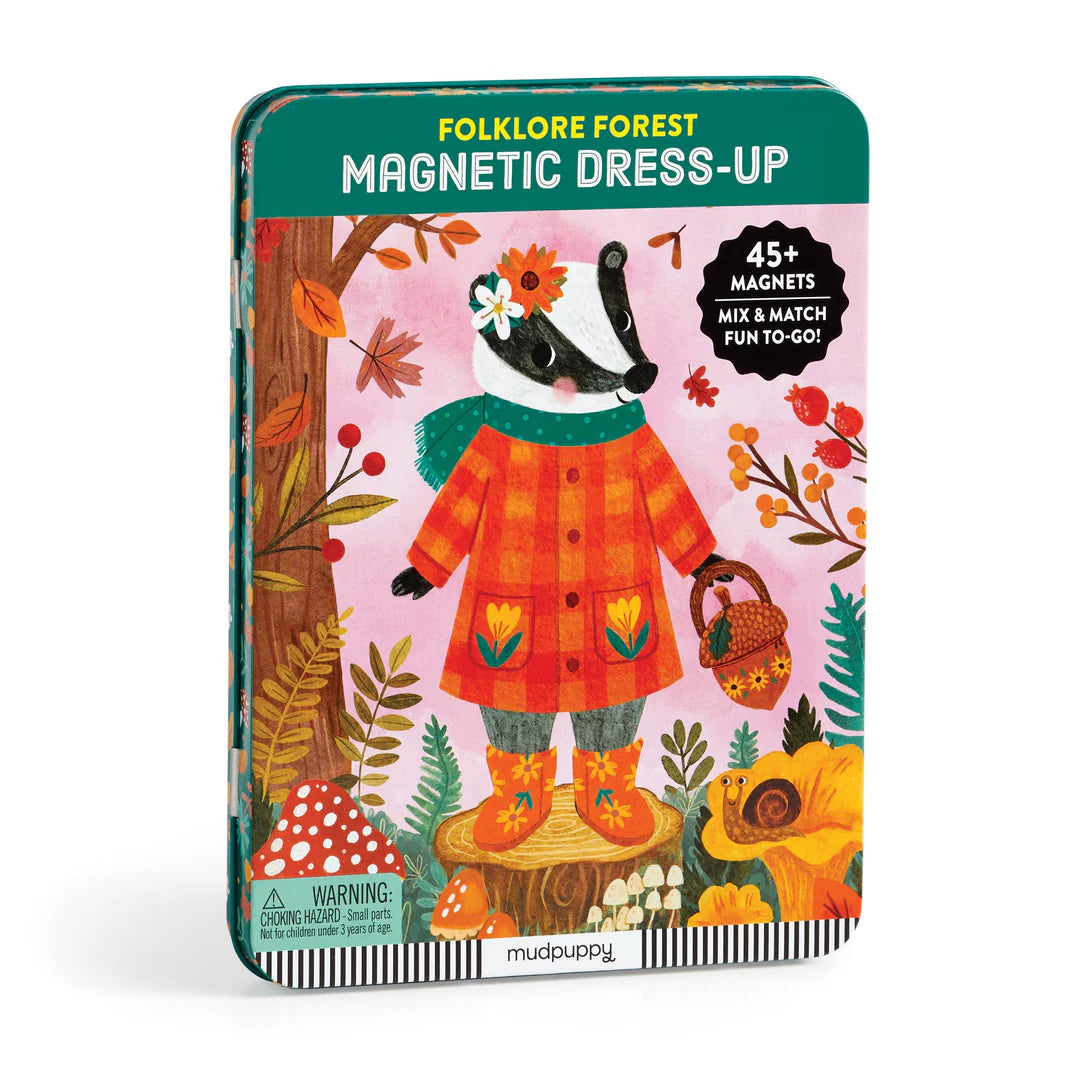 Magnet Tin Figure Folklore Forest
