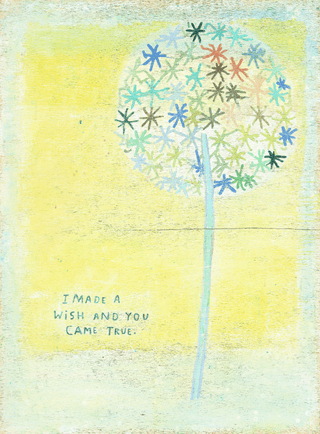 I Made A Wish And You Came True- Gallery Wrap Art Print