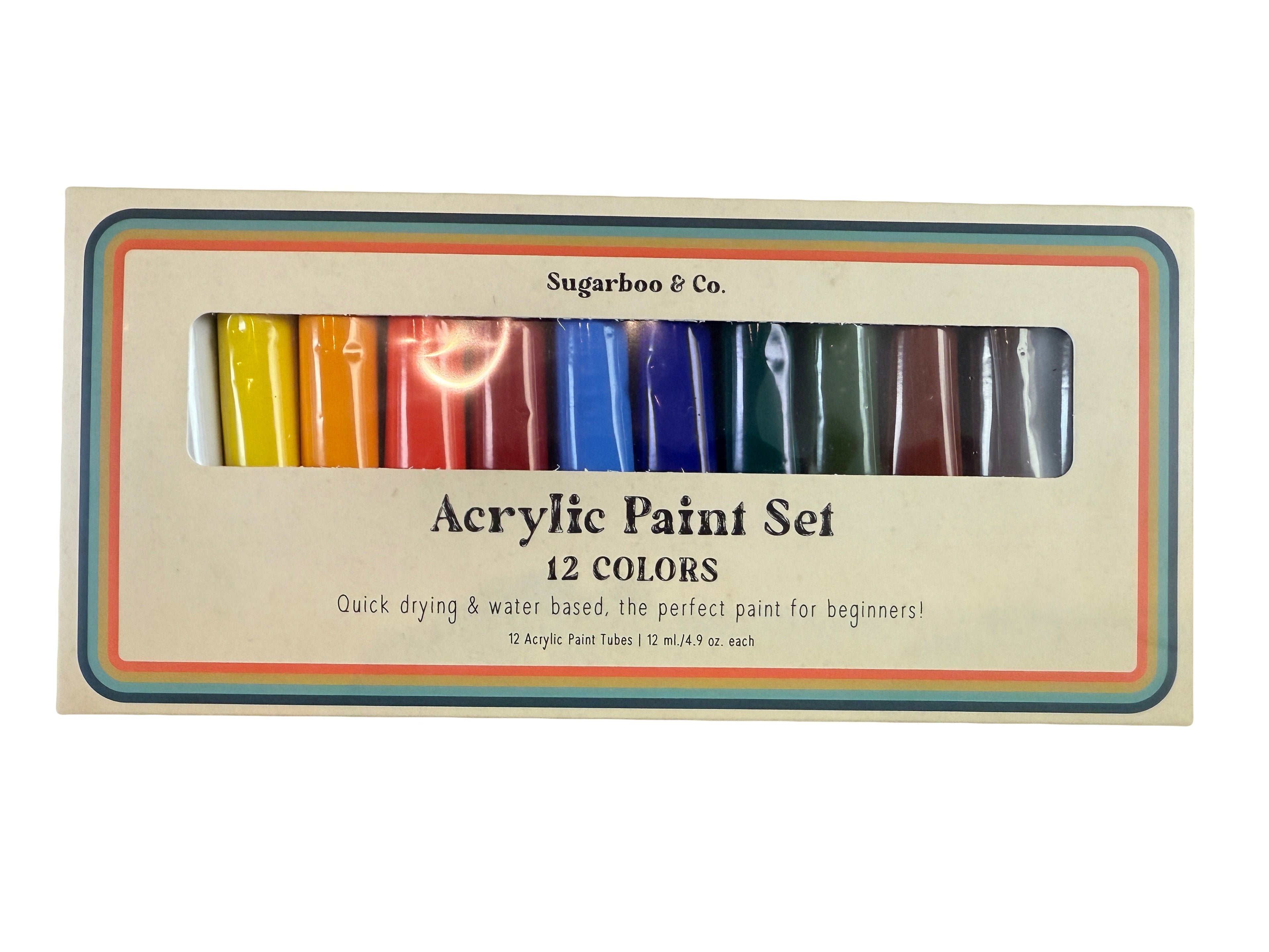 Acrylic Paint - 12 Count