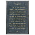 Maya Angelou - Book Collection (Grey Wood) - Art Print