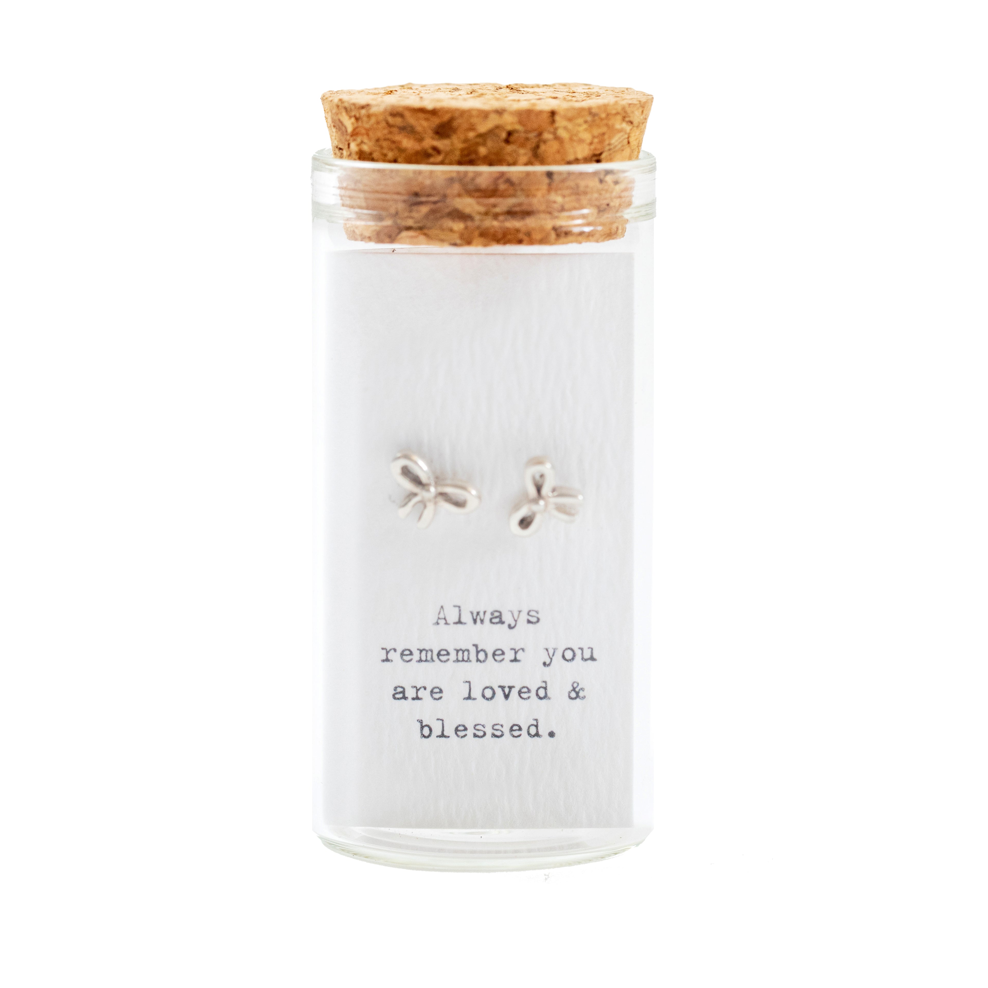 Message in a Bottle Earring Collection - Bows