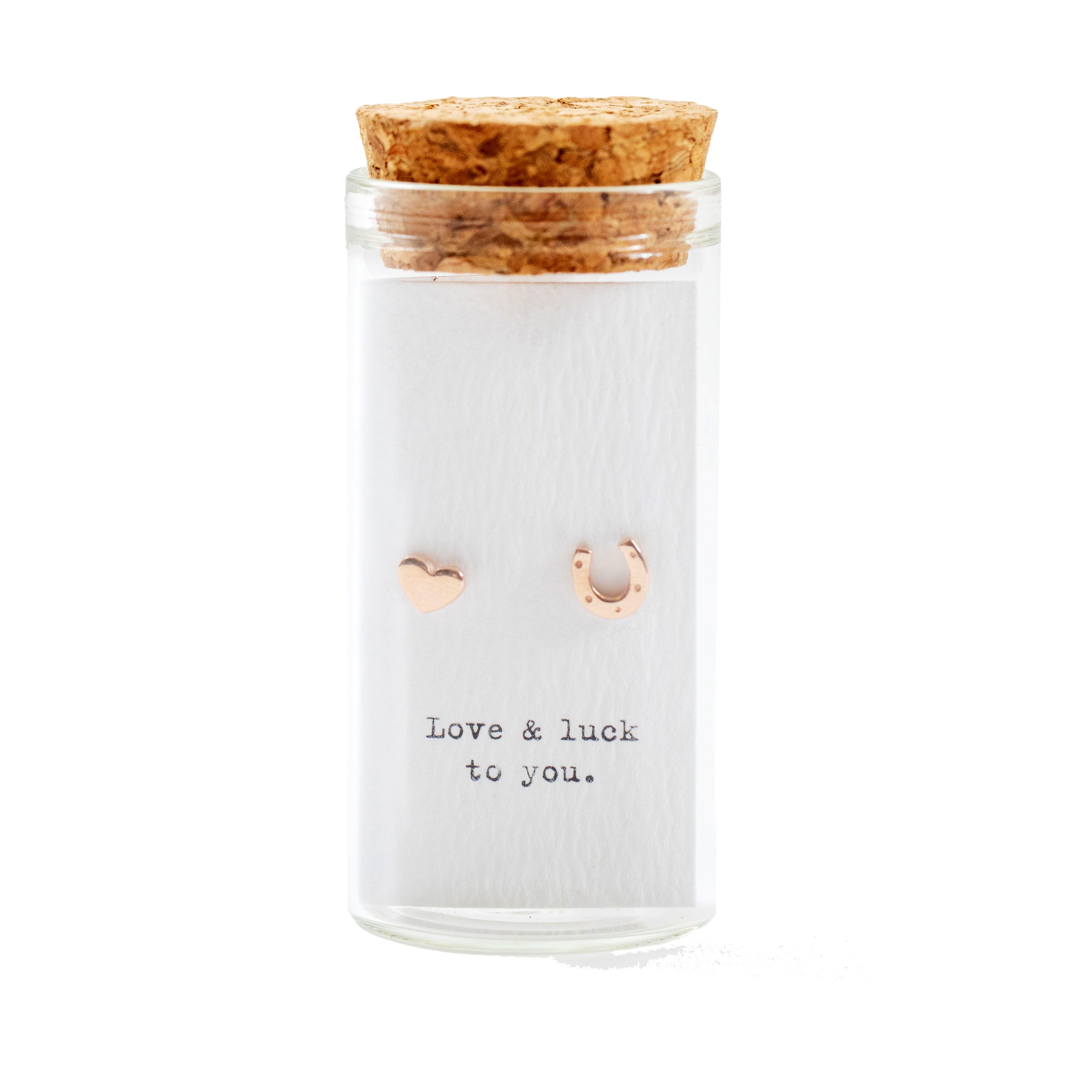 Message in a Bottle Earring Collection