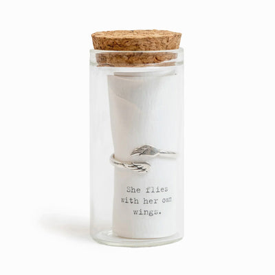 Message in a Bottle Ring Collection