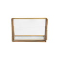 Brass Standing Frame 3.5" x 2.5" Horizontal