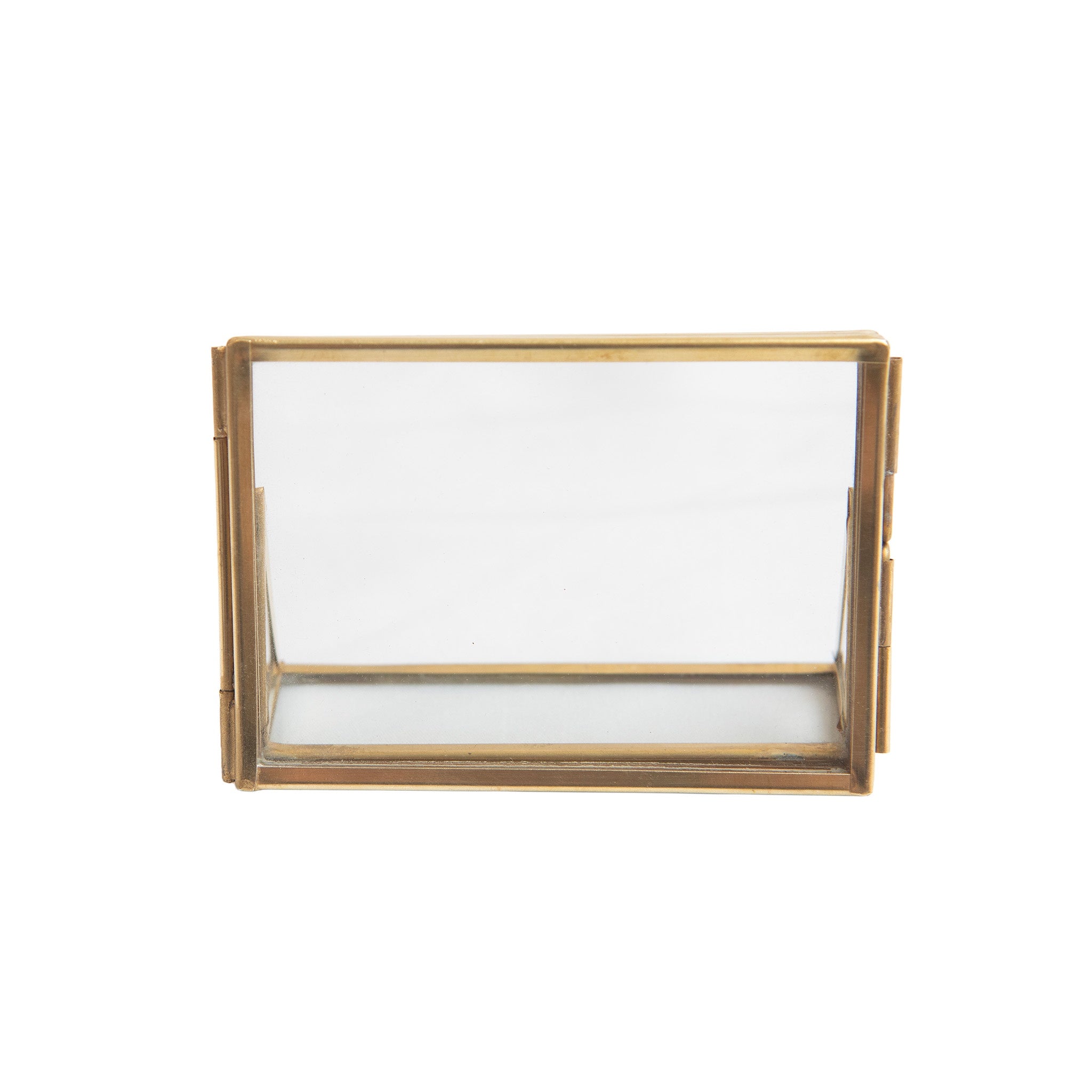 Brass Standing Frame 3.5" x 2.5" Horizontal