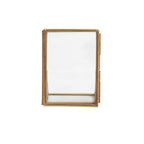Brass Standing Frame 2.5" x 3.5" Vertical