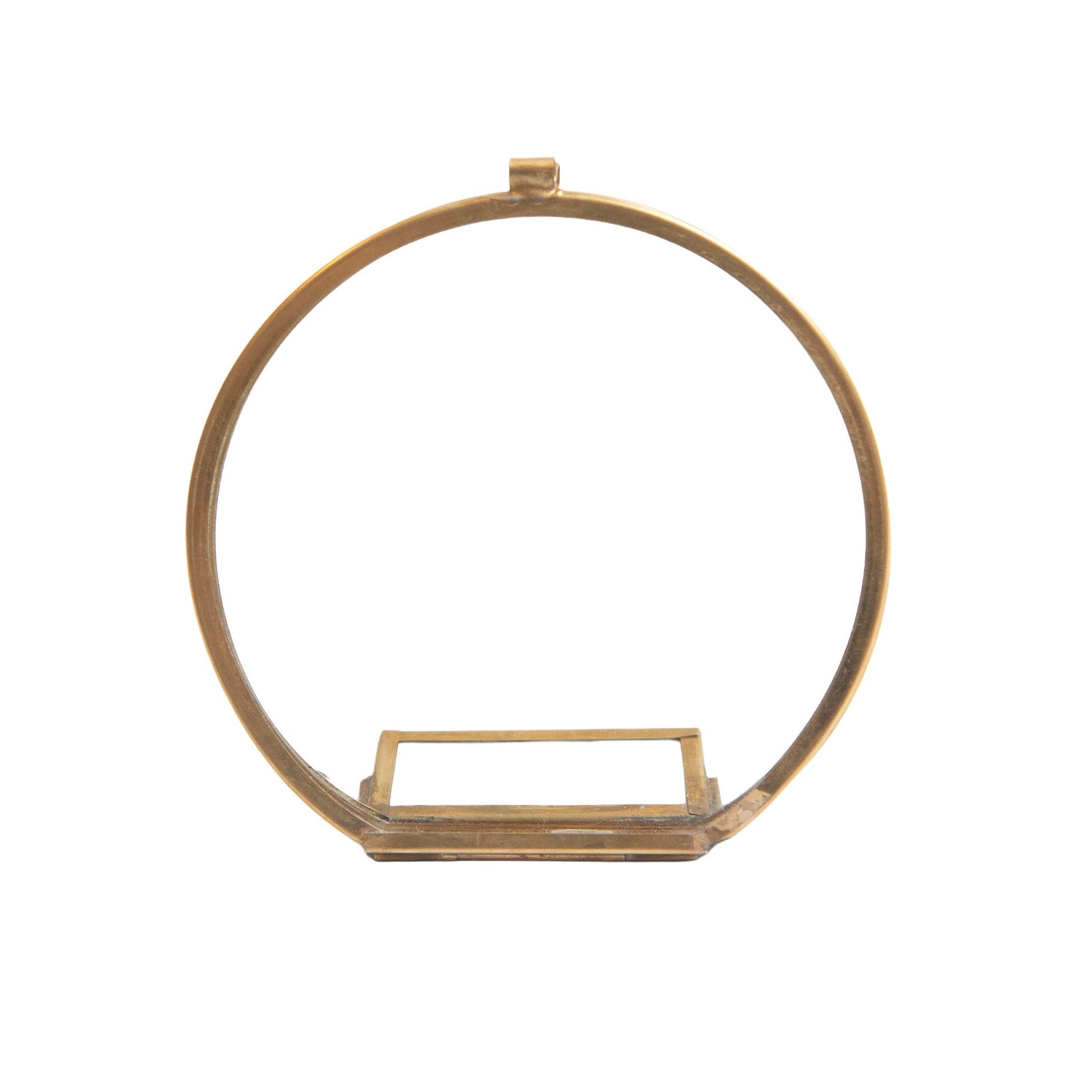 Brass Standing Frame 6" Round