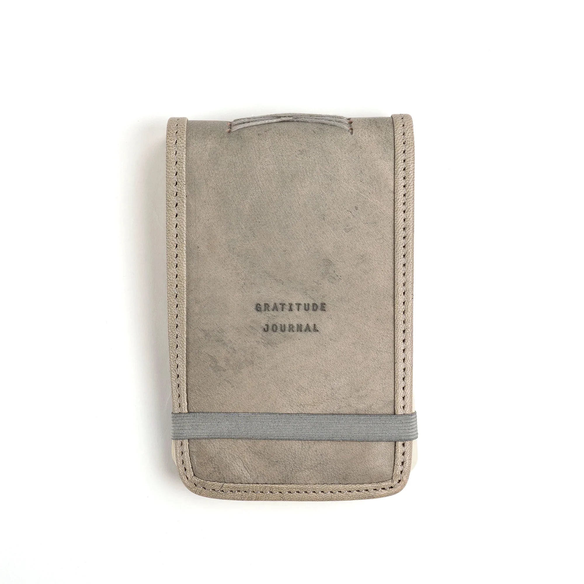 Mini Signature Leather Journals - Stone