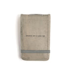 Mini Signature Leather Journals - Stone