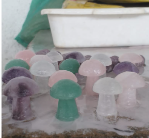 Mini Quartz Mushroom