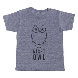 Night Owl - Baby Tee 12-18 Months