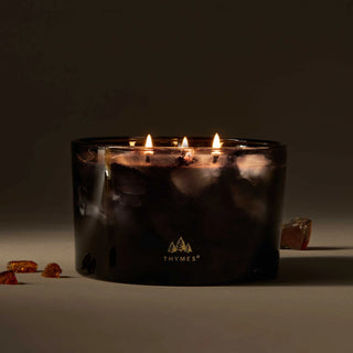 Noir Woods Large Poured Candle, 3-Wick