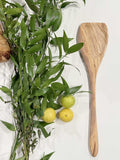 Olive Wood long spatula