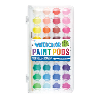 Lil' Paint Pods Watercolor Paint - Set of 36