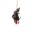 Felt Stocking Stuffer Mouse Ornament