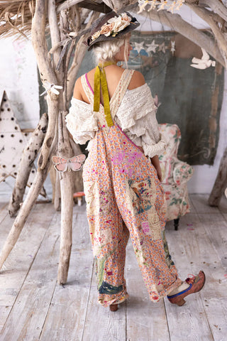 Applique Love Overalls - Celine