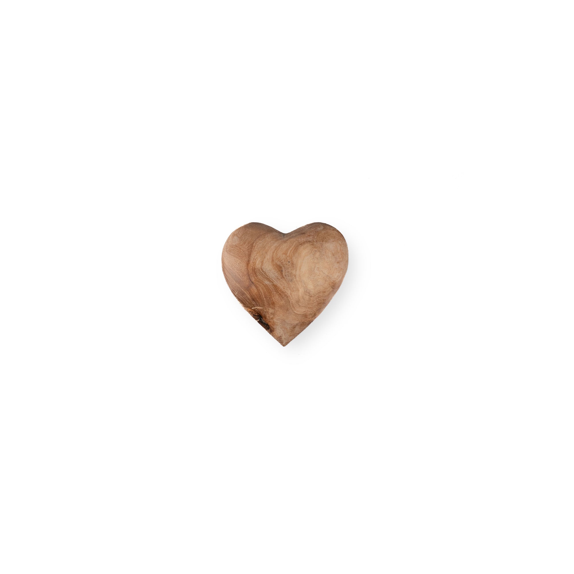 Olive Wood Carved Heart