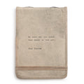 Large Omar Khayyam Leather Journal - Stone