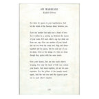 On Marriage Art Print - Poetry Collection
