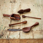 Collected Wooden Utensils, Set of 5