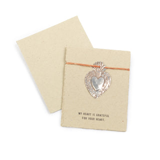 Milagro Card - My Heart Is Grateful For Your Heart.