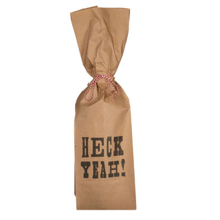 Heck Yeah Paper Wine Bag