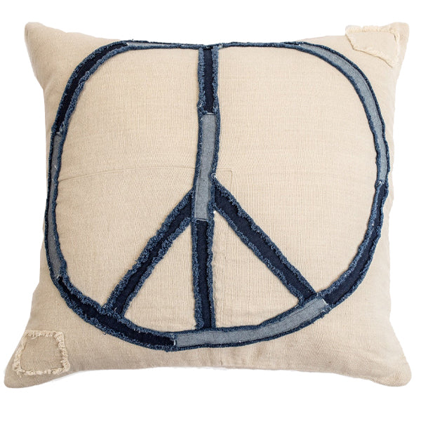 Pillow Collection- Peace Stitched Pillow