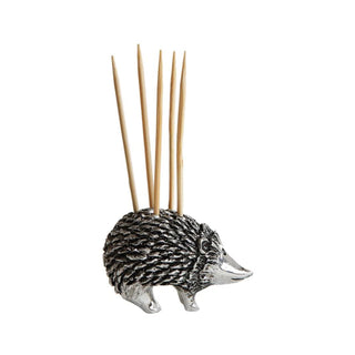 Pewter Hedgehog Toothpick Holder