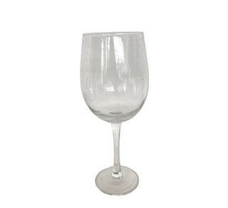 Bubbled Stemmed Wine Glass