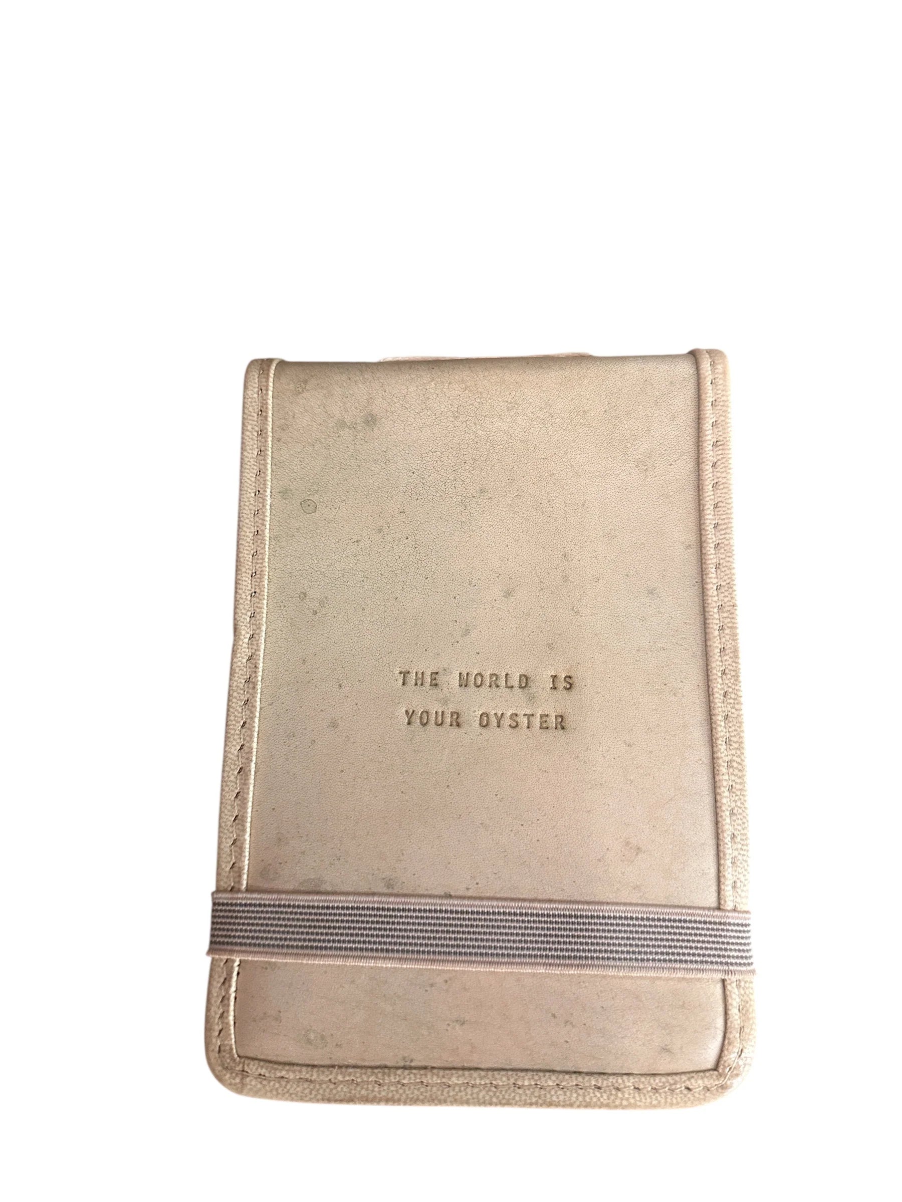 Mini Signature Leather Journals - Honey