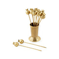 Pomegranate Picks w/Holder, St/12, Nickel  Plated A