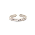 ***Expect Miracles Adjustable Ring