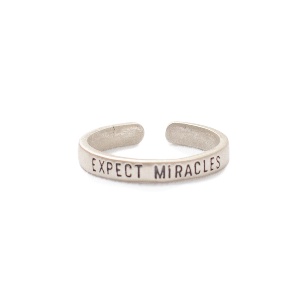***Expect Miracles Adjustable Ring
