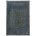 Ralph Waldo Emerson - Book Collection (Grey Wood) - Art Print