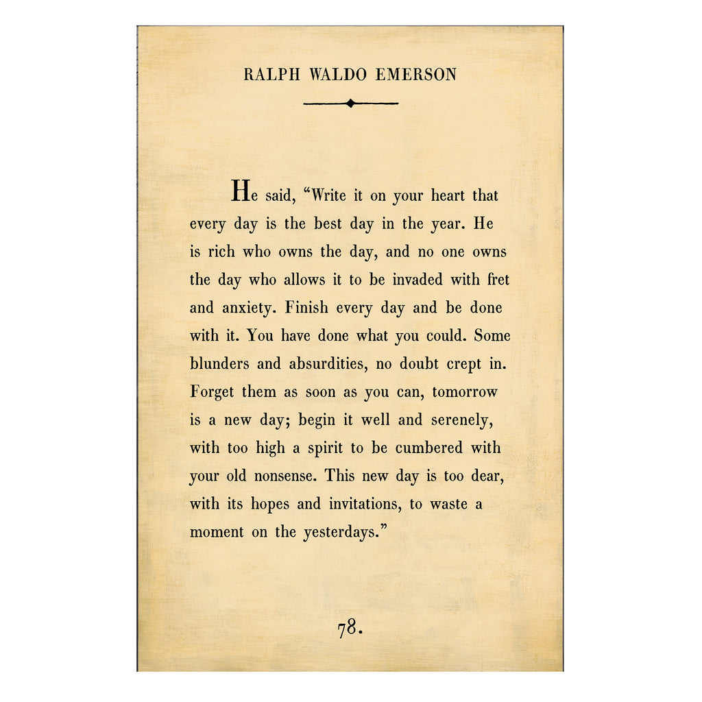 Ralph Waldo Emerson - Book Collection