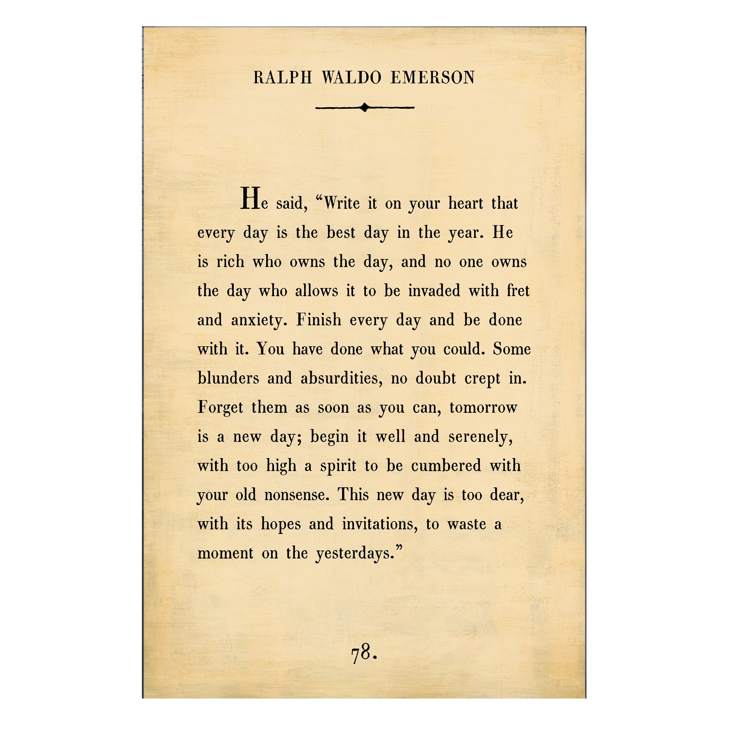 Ralph Waldo Emerson - Book Collection