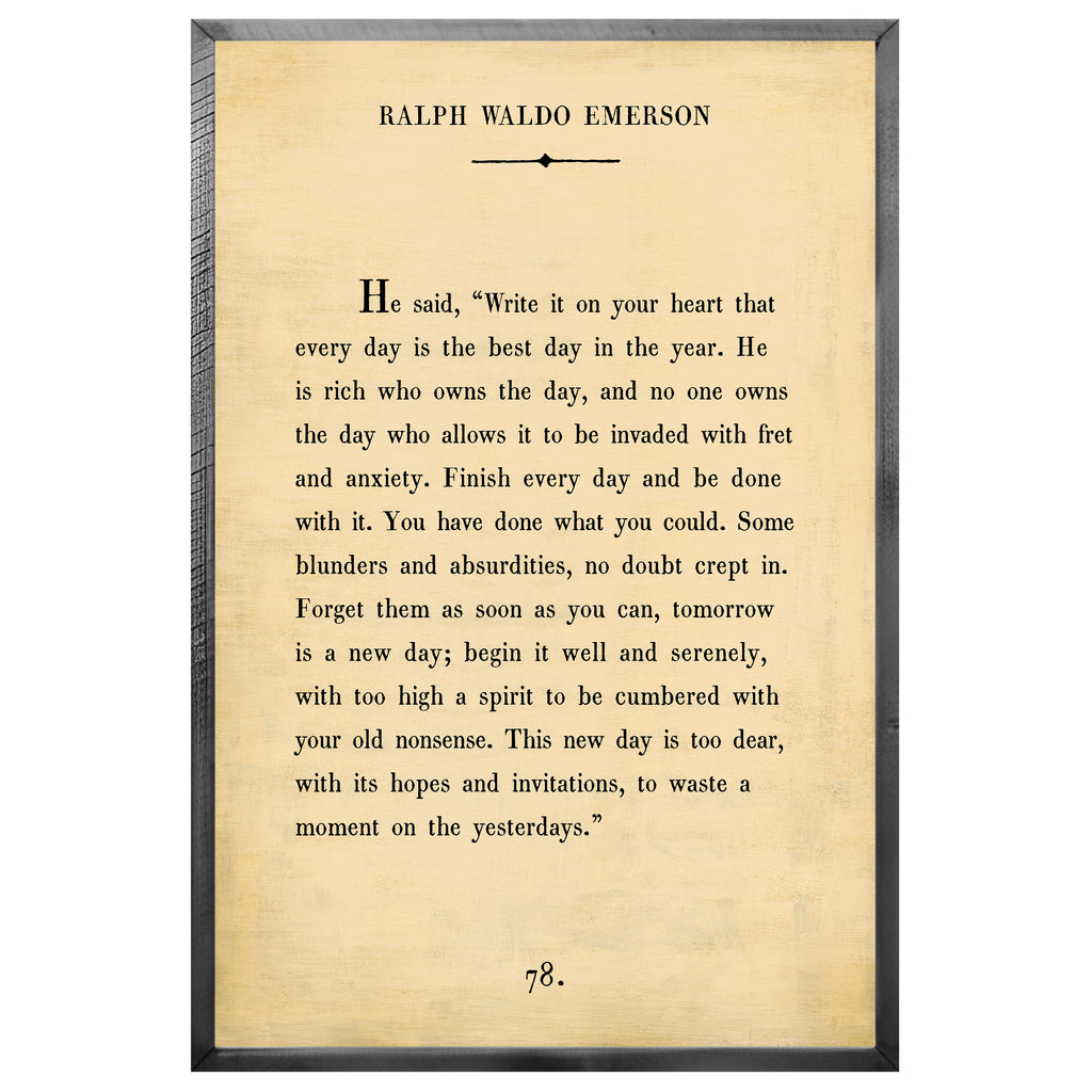 Ralph Waldo Emerson - Book Collection